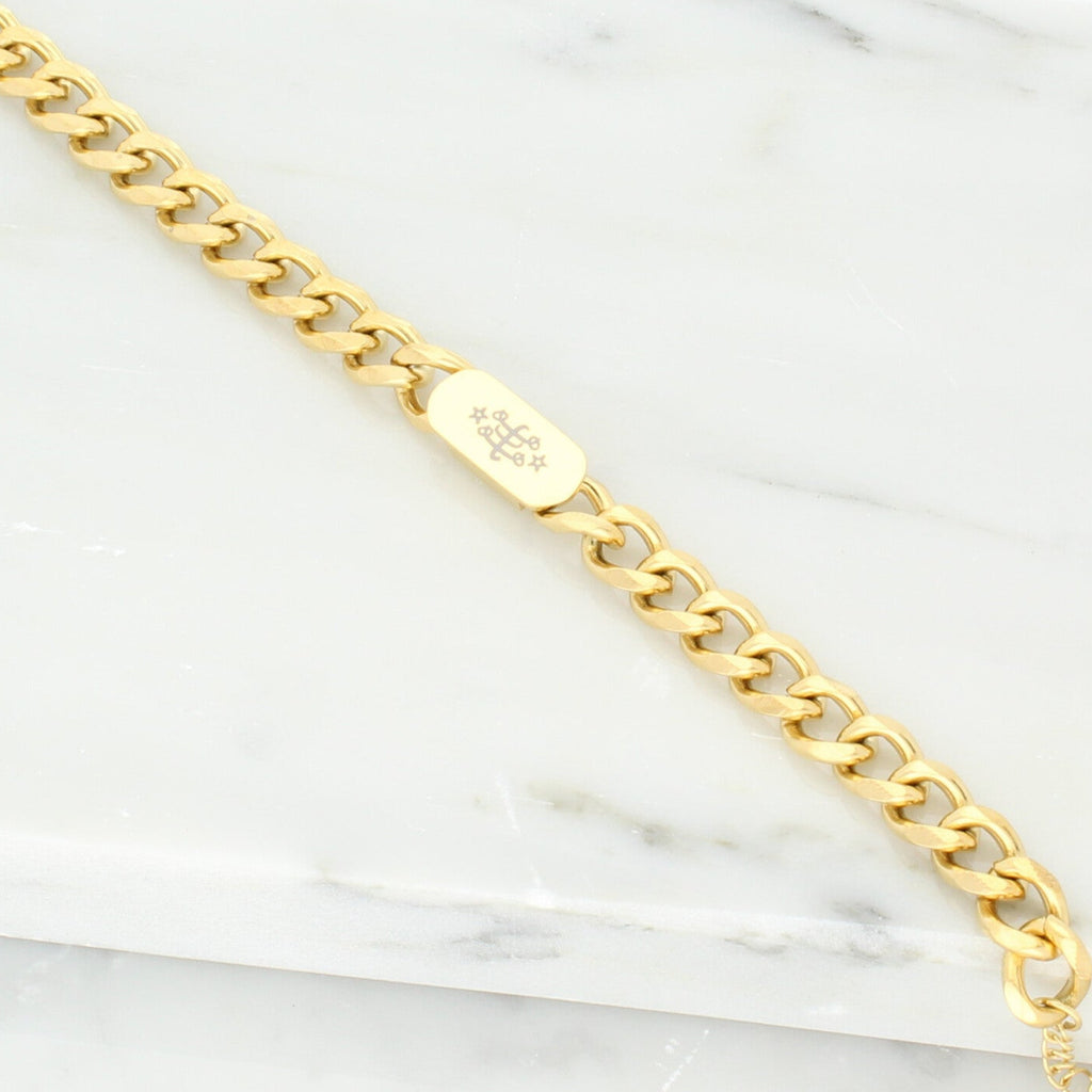 Bahai Jewelry Maconi Jewelry Justice Stamenet bracelet Greatest Name gold