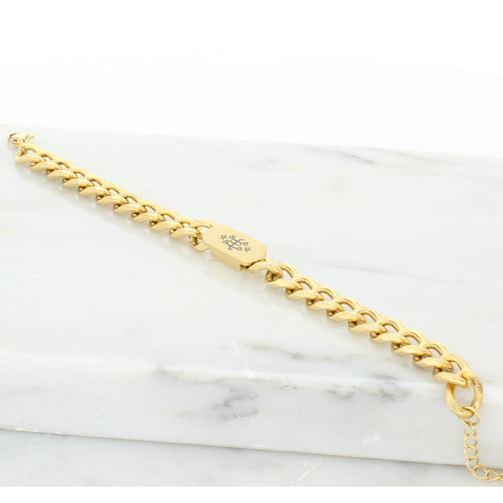 Bahai Jewelry Maconi Jewelry Justice Stamenet bracelet Greatest Name gold 2