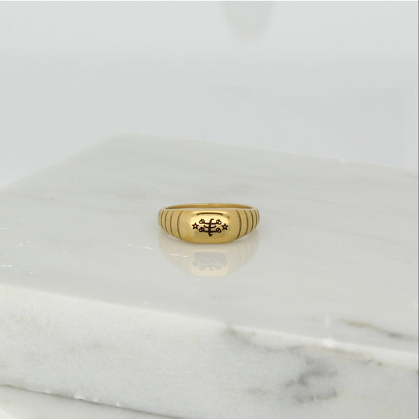 Joy - Bahai ring#Bahai signet ring#Bahai jewelry'Ringstone Symbol#Greatest Name