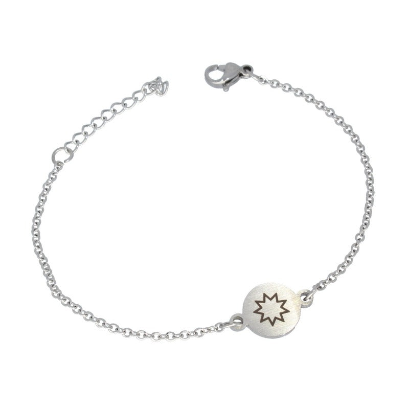 "Name" bracelet classic brushed - Maconi Jewelry