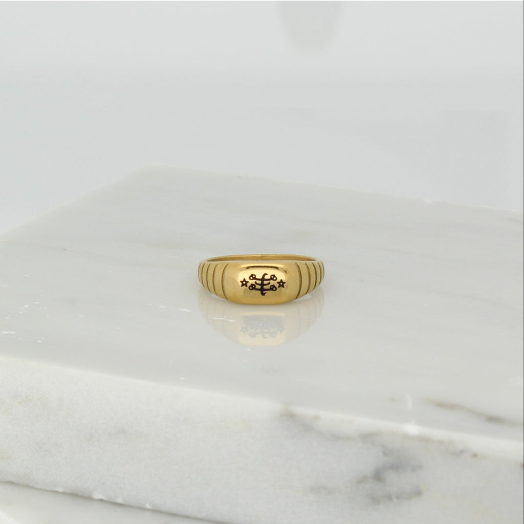 Joy - Bahai ring#Bahai signet ring#Bahai jewelry'Ringstone Symbol#Greatest Name