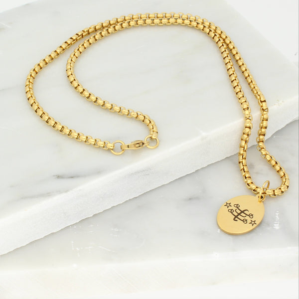 Justice - #Bahai necklace#Bahai jewelry#Ringstone Symbol#Greatest Name#9-Pointed Star
