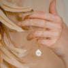 Bahai Jewelry Mavoni Jewelry Ringstone Symbol necklace stainless steel rose gold