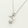 Charming Rose Pendant Necklace (Ringstone Symbol) - Maconi Jewelry